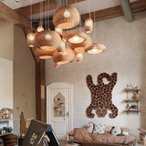 Bohemian Wicker Pendant Light