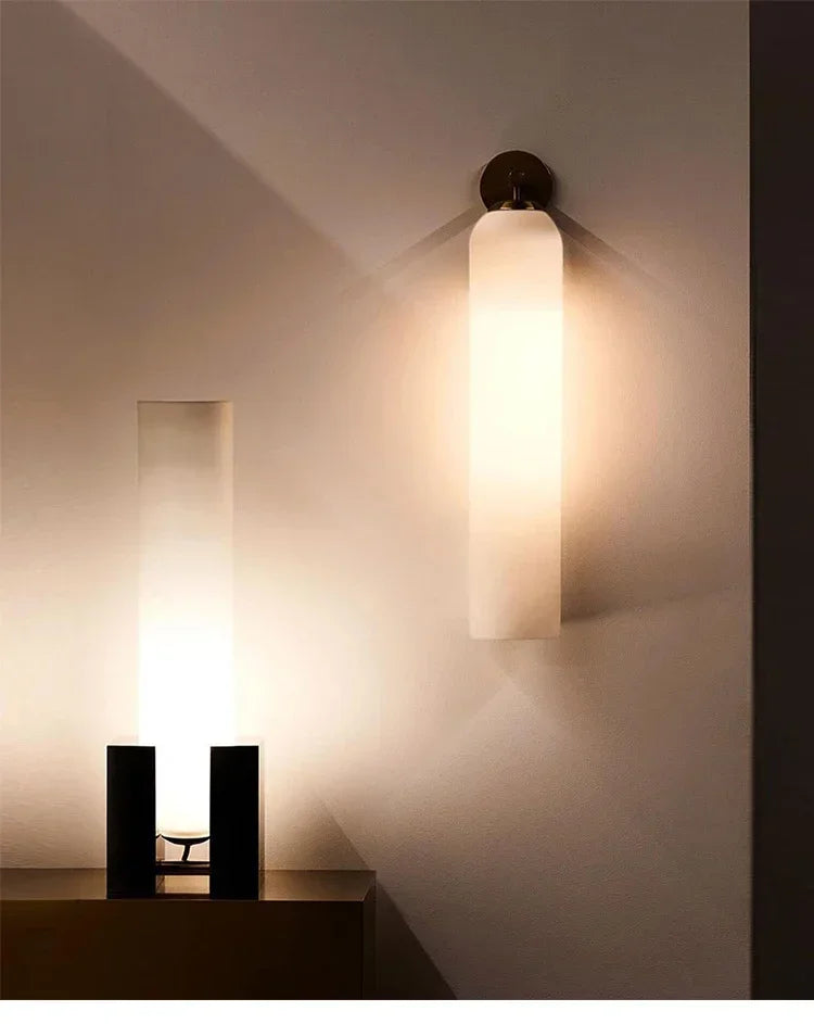 Luxe Moderne Wandlamp van Glas - wandlamp - gemonteerd
