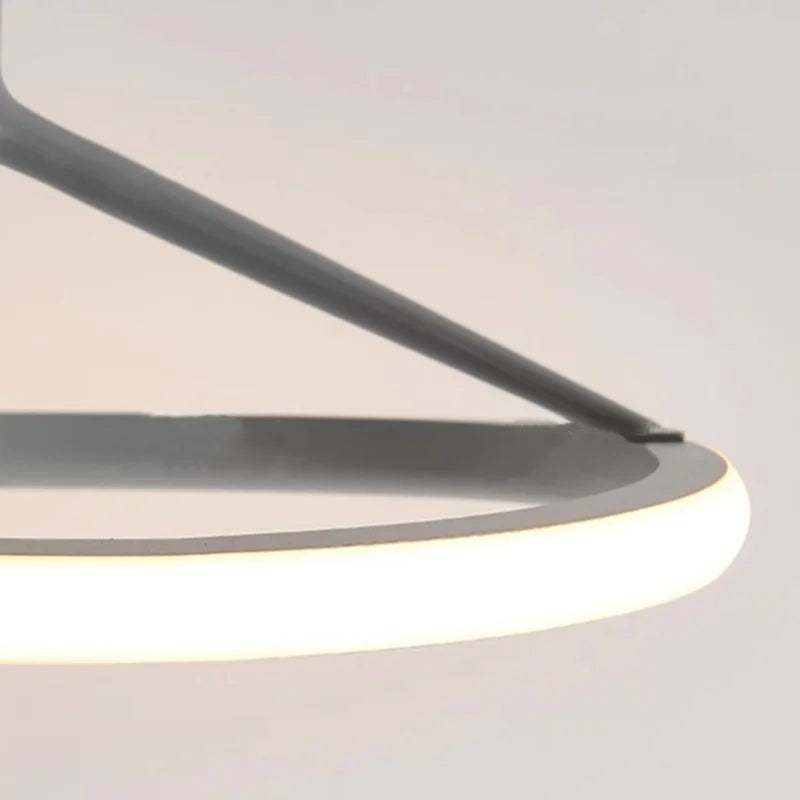 CircoLuce: Moderne Minimalistische LED Hanglamp van Stof - hanglampen - gemonteerd