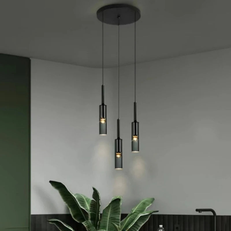Nordic LumiSphere – Minimalistische Glazen LED Hanglamp - hanglampen - gemonteerd