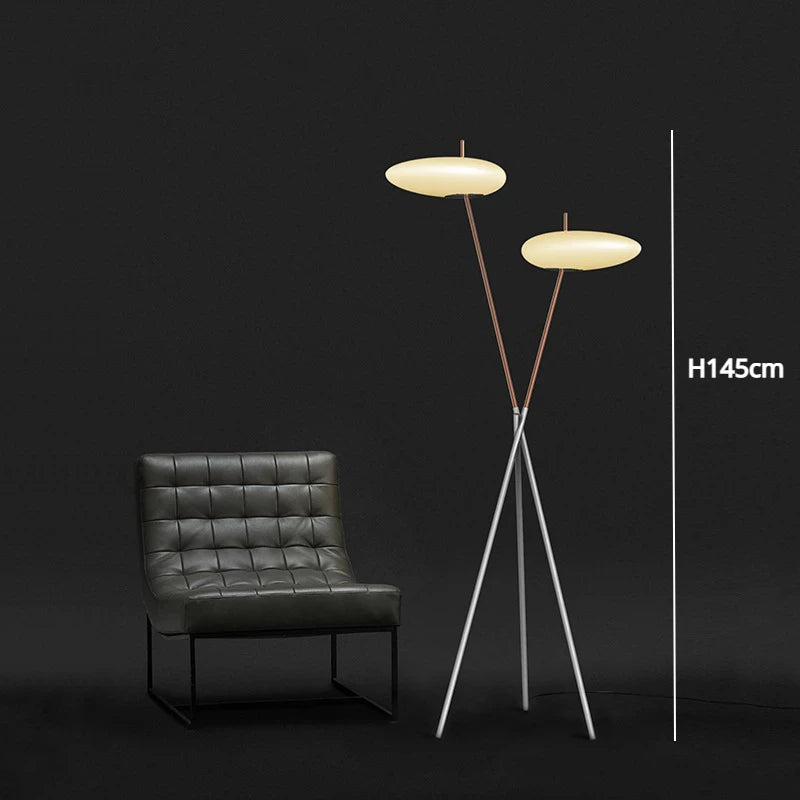 Nordic Luxury Design Floor Lamp – Stylish LED Standing Lamp for Living Room, Dining Room & Bedroom