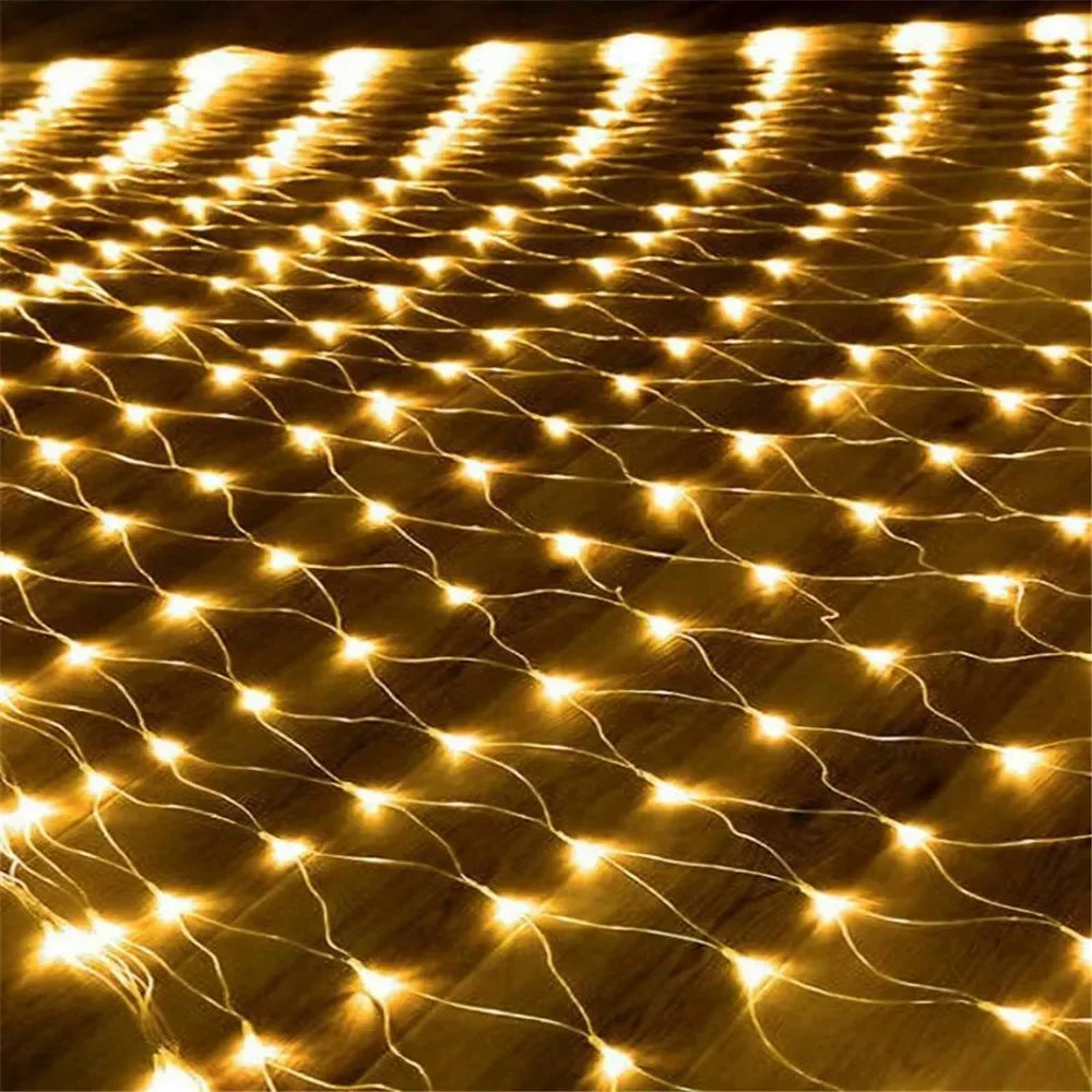 LumiGrid Net LED String Lights - buitenverlichting - detail