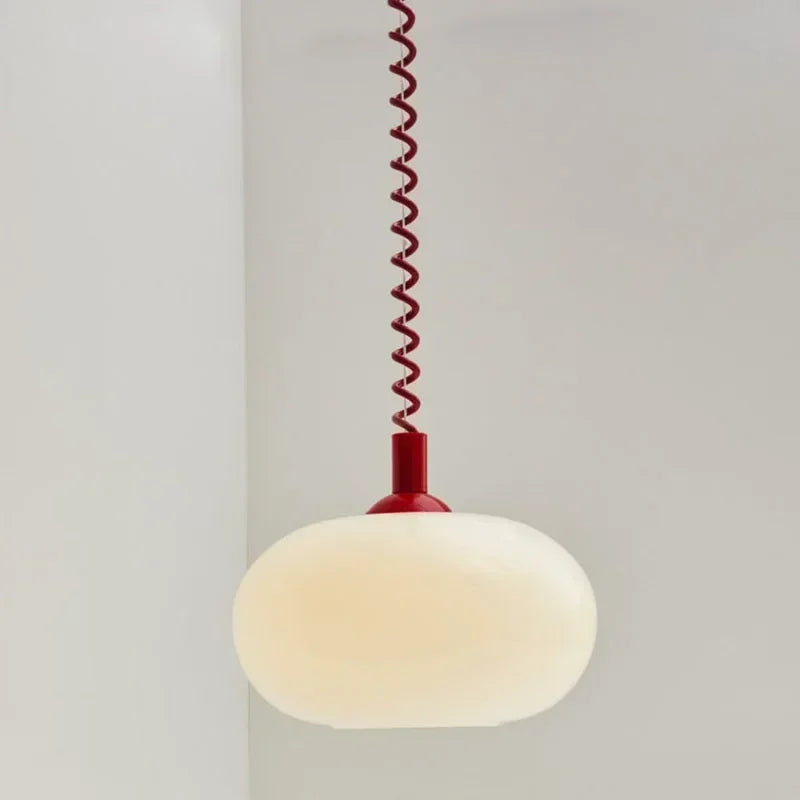 LumiGlas – Minimalistische Glazen Hanglamp - hanglampen - sfeerbeeld