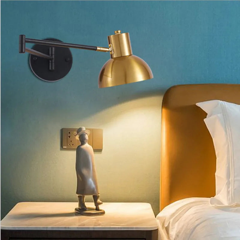 LUXARM Verstelbare Wandlamp met Lange Arm - wandlamp - in de kamer