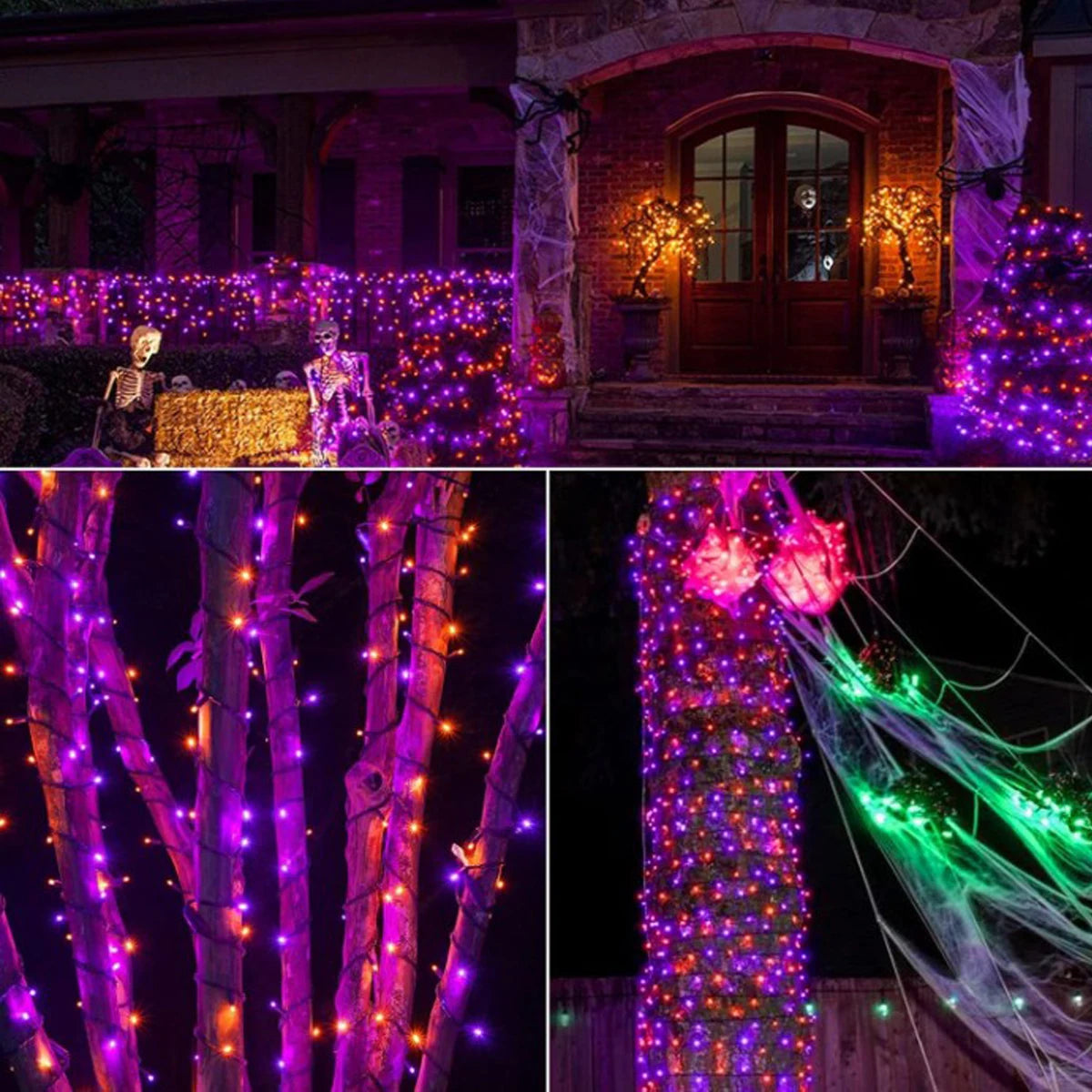 LumiFest 10M–100M LED String Fairy Lights - buitenverlichting - close-up