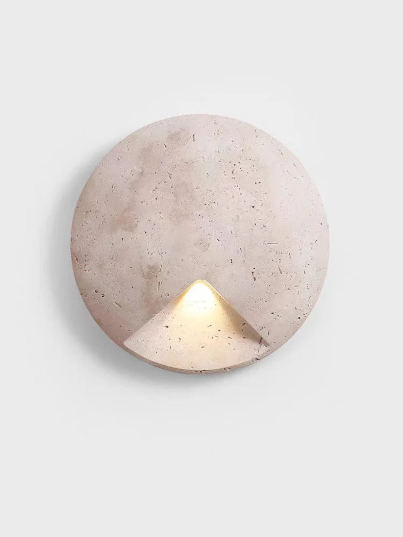 STONELUX ArtaGlow Natuurstenen Wandlamp - wandlamp - in de kamer