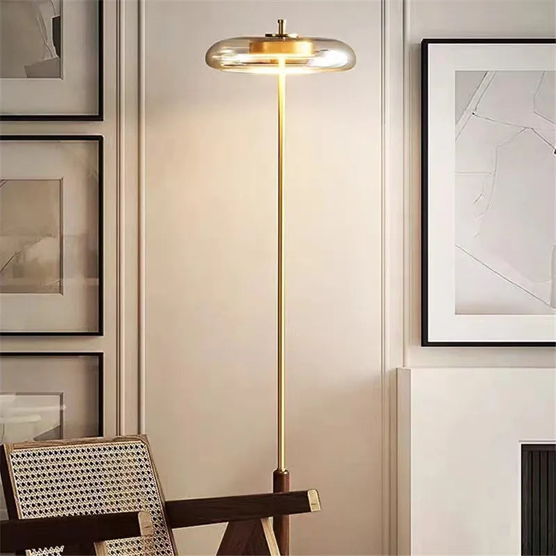 Luxe LED Tafellamp & Vloerlamp – Stijlvolle Verlichting voor Woonkamer, Slaapkamer & Badkamer - tafellampen - zijaanzicht