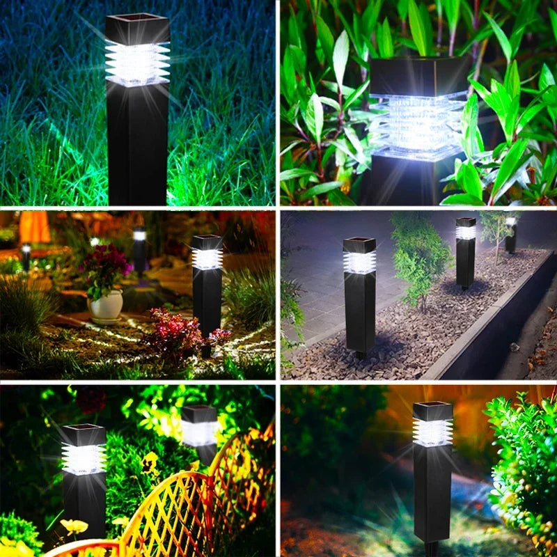 SolarLux Vierkante LED Grondlamp – IP65 Waterdicht - buitenverlichting - close-up