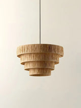 ZENLUMI Japanese Wicker Pendant Lamp