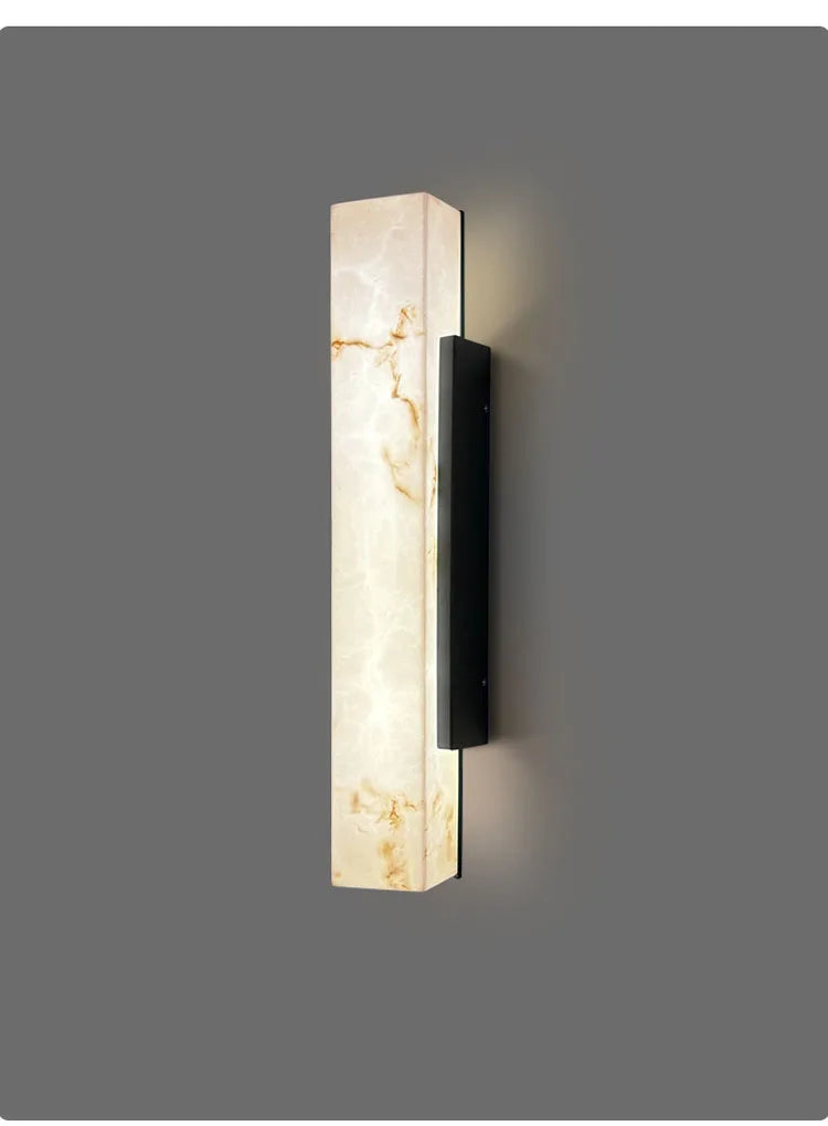 SOLMAR Marmeren LED Wandlamp - buitenverlichting - gemonteerd