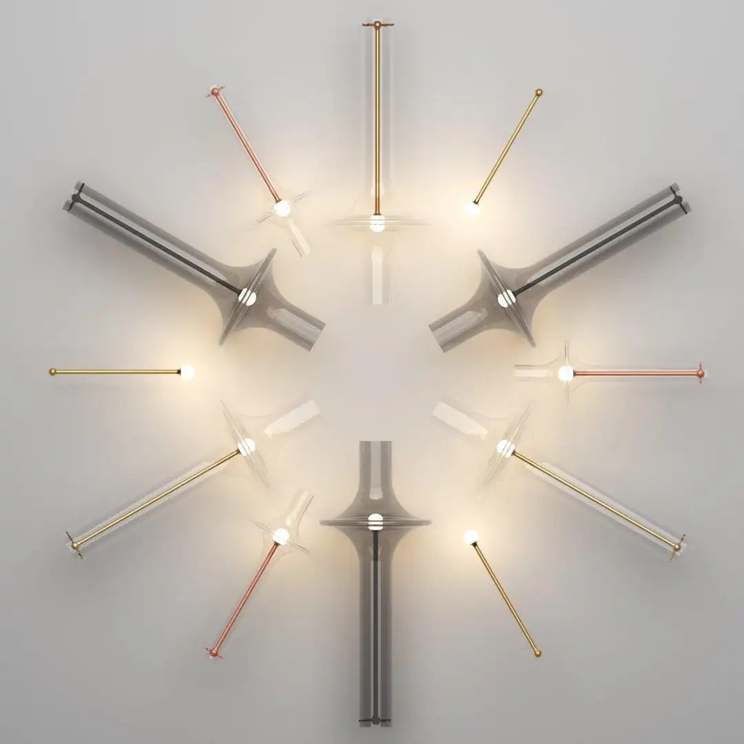 LuxuraSphere Postmoderne Nordic Glas Hanglamp - hanglampen - close-up