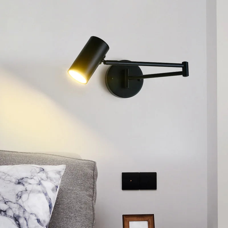 LUXARM Verstelbare Wandlamp met Lange Arm - wandlamp - sfeerbeeld