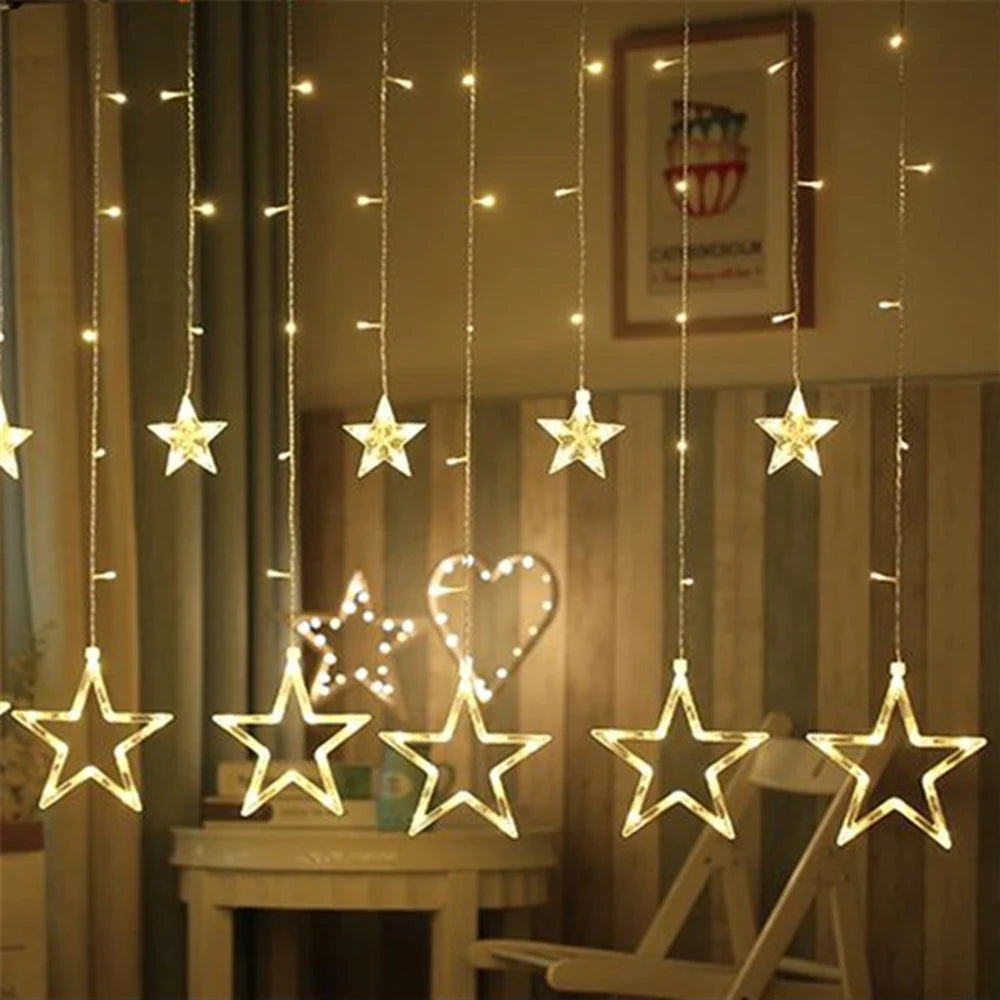 StellaGlow 3.5M LED IJskristal Slingerlicht - buitenverlichting - zijaanzicht