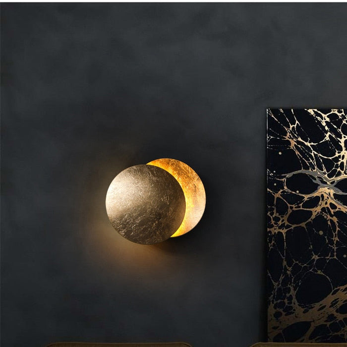 Eclipselamp - Wandlamp Met Zonsverduistering - wandlampen - sfeerbeeld