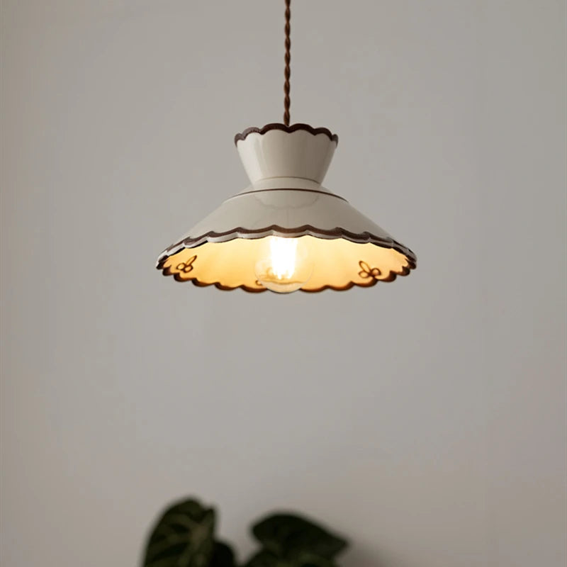 AuroraVerde Donkergroene Keramische Hanglamp - hanglampen - sfeerbeeld