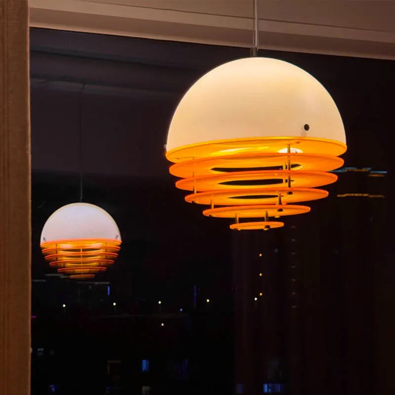 BauhausLinea Retro Minimalistische Hanglamp - plafondlamp - sfeerbeeld