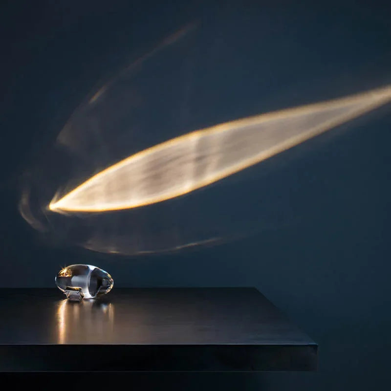 LumiVista Eye of the Sky Crystal LED Table Lamp 