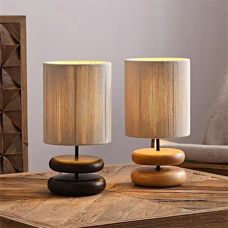 HikariWood Japanese Table Lamp