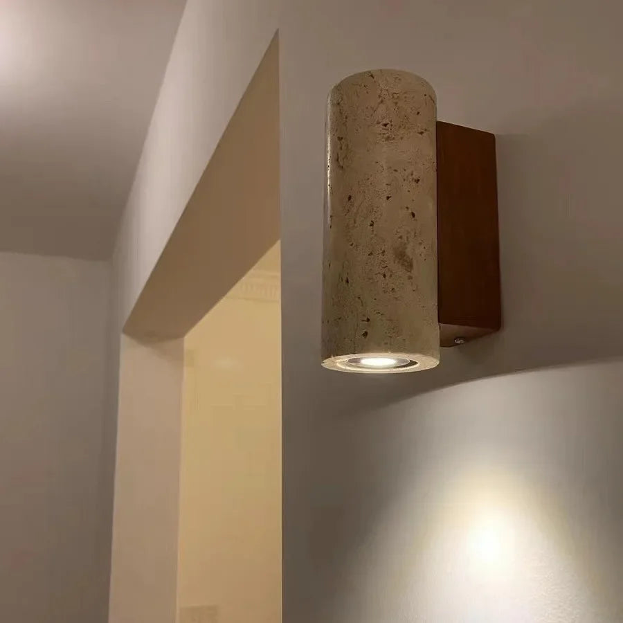 Luxe Marmeren Wandlamp - wandlamp - in de kamer