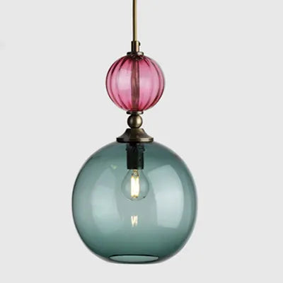 AuroraNordic Colored Glass Pendant Lamp