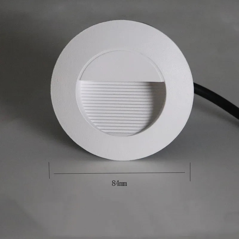 LumoStep Pro – 3W LED Ingebouwde Buiten Wandlamp - wandlamp - sfeerbeeld