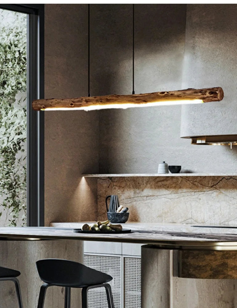 Minimalist Wooden Pendant Lamp