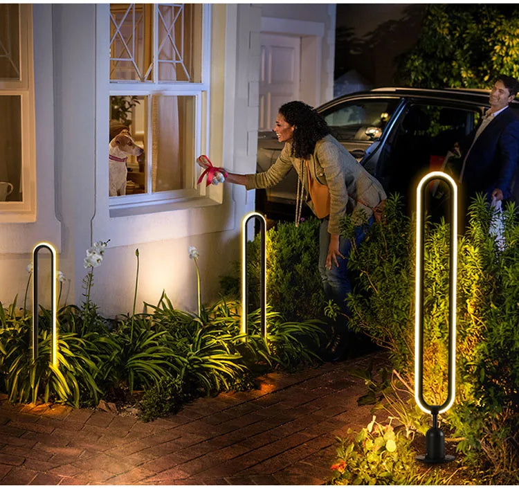 LumiPath Rondo – Waterdichte LED Tuinlamp | Minimalistisch Buitenlicht voor Pad, Villa & Landschap - buitenverlichting