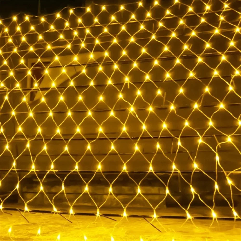 LED Kerstverlichting Netvormig - buitenverlichting - gemonteerd