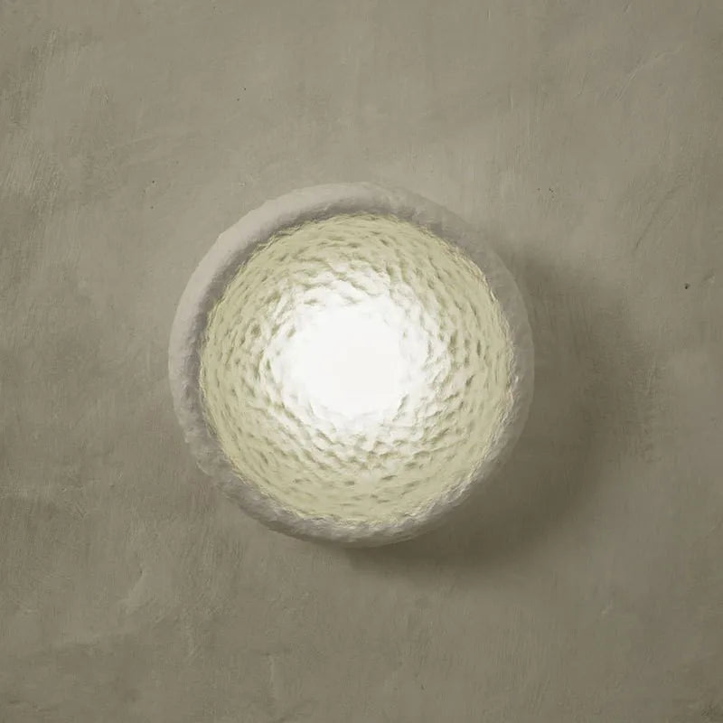 SabiGlow Retro Wabi-Sabi LED Wandlamp - wandlamp - detail