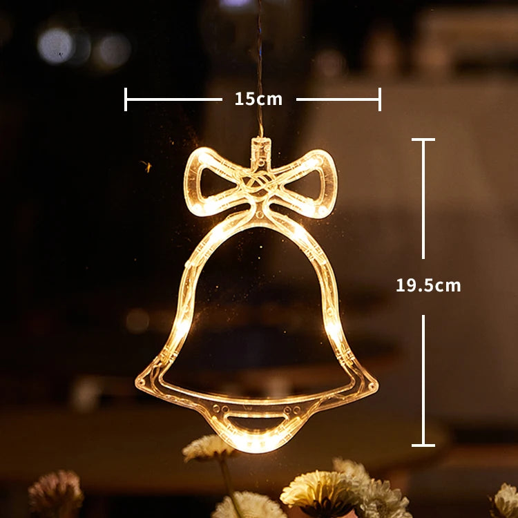 SantaGlow LED Raamverlichting met Zuignap - buitenverlichting