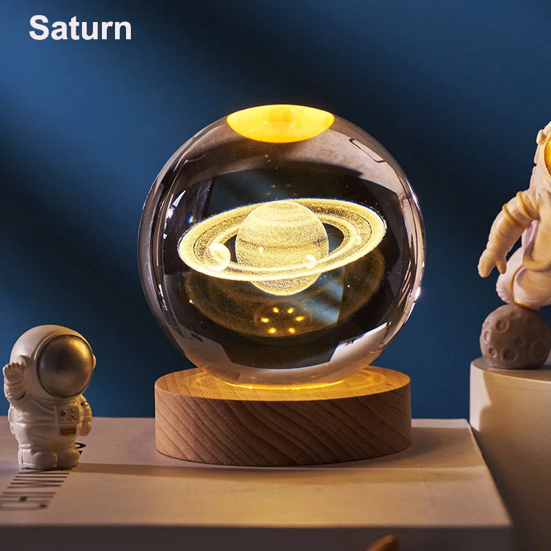 Lumea Galaxy Kristallen Nachtlamp - tafellampen - in de kamer