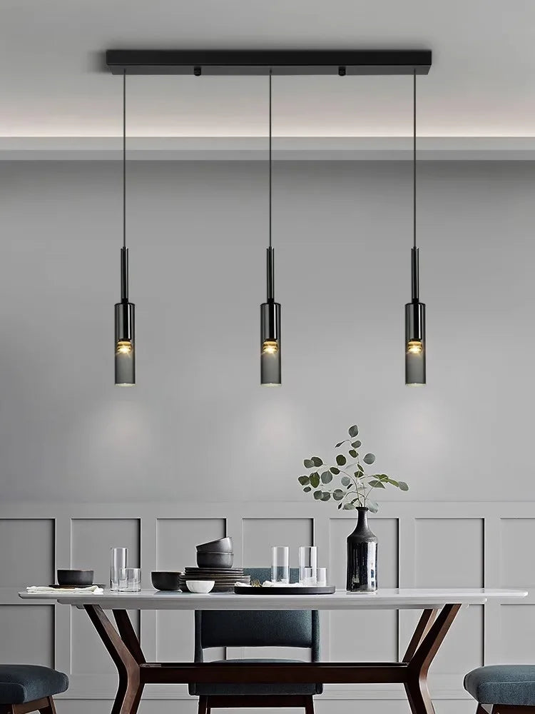 Nordic LumiSphere – Minimalistische Glazen LED Hanglamp - hanglampen