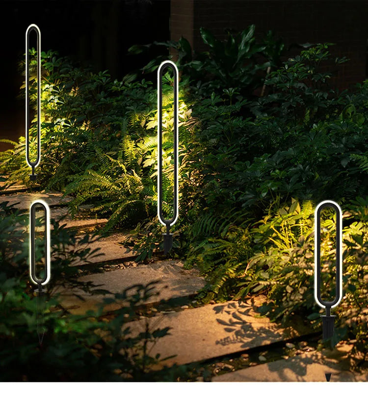 LumiPath Rondo – Waterdichte LED Tuinlamp | Minimalistisch Buitenlicht voor Pad, Villa & Landschap - buitenverlichting - mate