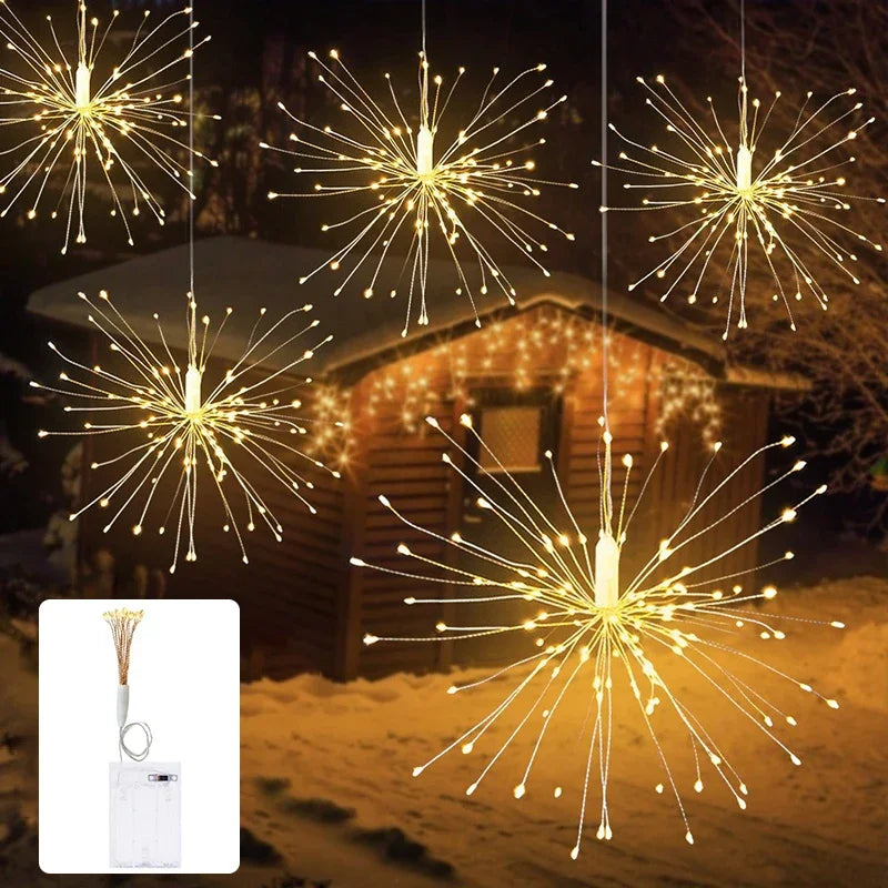 LumiBurst LED Vuurwerk Kerstverlichting - buitenverlichting - detail