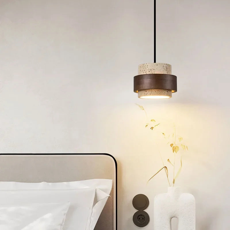 LumiStone Natuursteen LED Hanglamp - hanglampen - detail