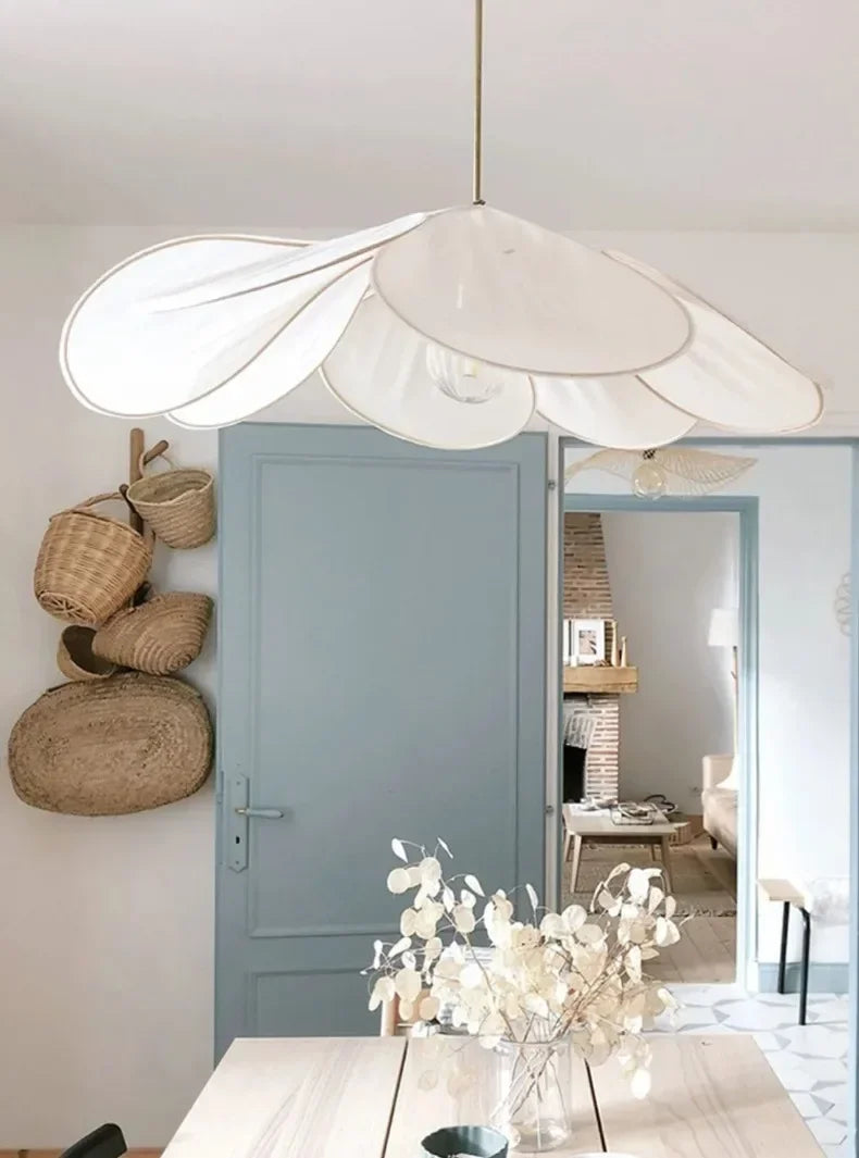 LumaFlora Petal Light – Stoffen Kunst Hanglamp met Kleurrijke Bloembladen - hanglampen - afmetingen