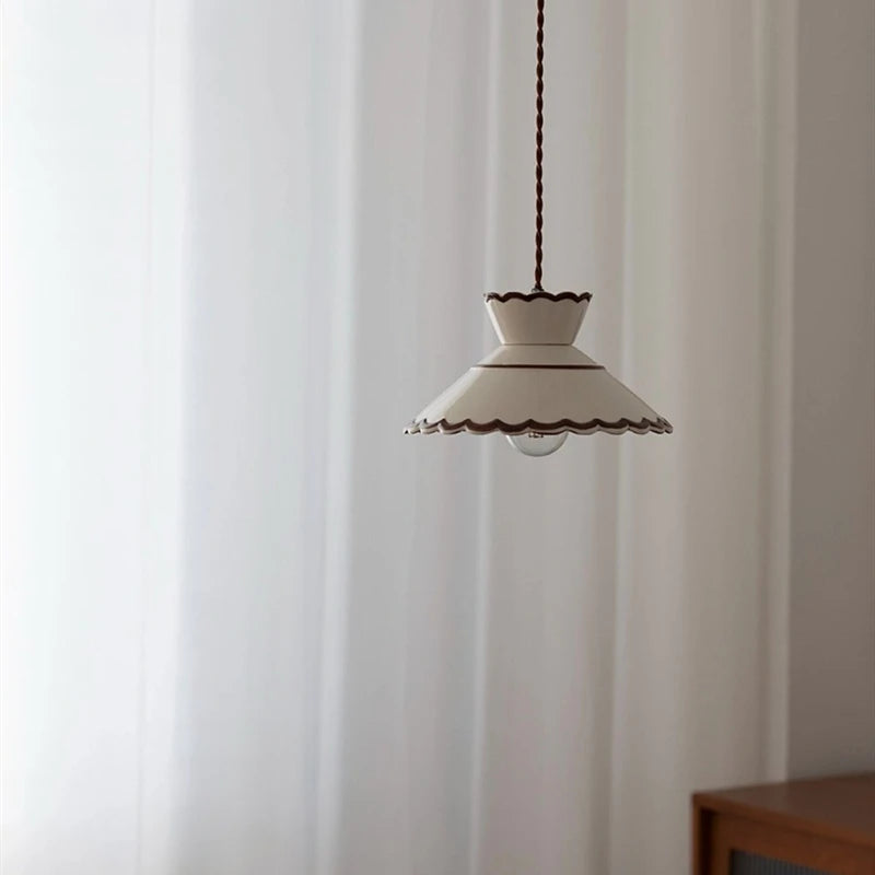 AuroraVerde Donkergroene Keramische Hanglamp - hanglampen - detail