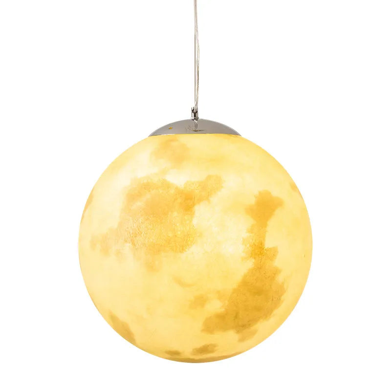 LunaNord – Scandinavische Volle Maan Hanglamp - hanglampen - verlicht