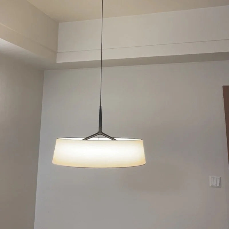CircoLuce: Moderne Minimalistische LED Hanglamp van Stof - hanglampen - detail
