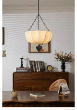 KumoWabi Japanese Wabi-Sabi Fabric Pendant Lamp