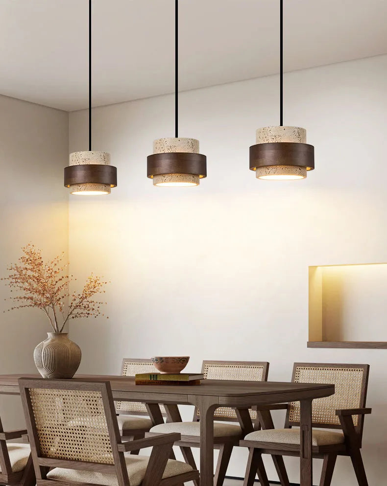 LumiStone Natuursteen LED Hanglamp - hanglampen