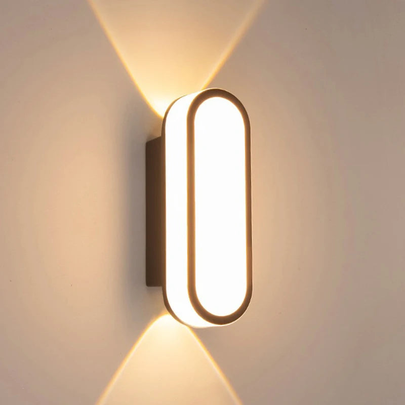 NordiLux LED Wandlamp – Waterdichte Moderne Wandverlichting voor Buiten en Binnen - wandlampen
