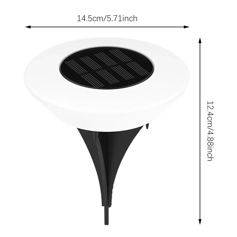 SOLAR360 Buiten LED Vloerlampen - vloerlampen - gemonteerd
