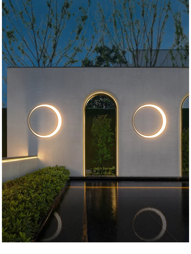 LunaGuard Pro IP65 Waterdichte Buitenwandlamp - wandlamp - detail