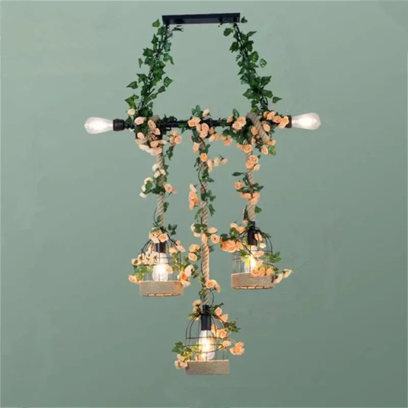 Rustic Harmony – Amerikaanse Landelijke Hanglamp - hanglampen - in de kamer