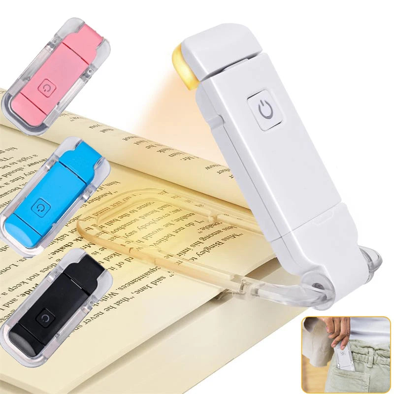 LumiFlex - Portable Dimmable LED Reading Lamp with Rechargeable USB