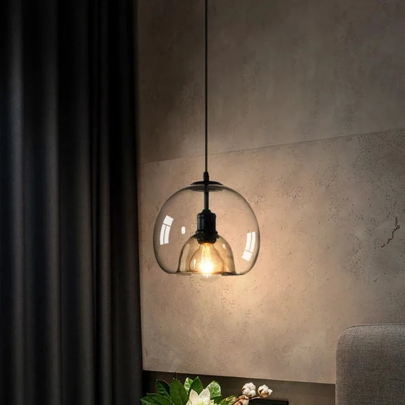Aurora Glass Pendant Light - hanglampen - detail