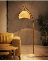 ZenGlow Wabi-Sabi LED Floor Lamp – Scandinavian Minimalism & Japanese Design for a Calming Atmosphere
