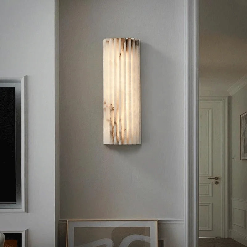 MarbellaLuce Moderne Marmeren Wandlamp - wandlamp - sfeerbeeld