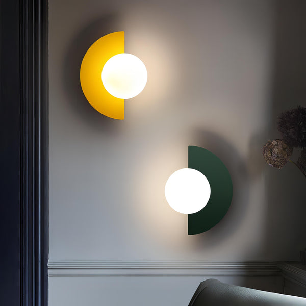 Everest - Noordse Halfronde Wandlamp - wandlampen - zijaanzicht